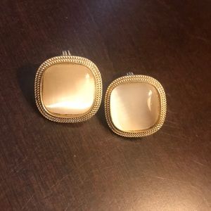 Monet clip on earrings